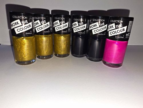 Collection work the colour - the,