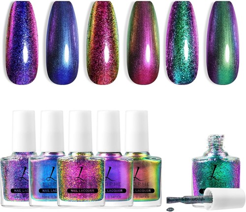 Glitter nail polish - nail, colors