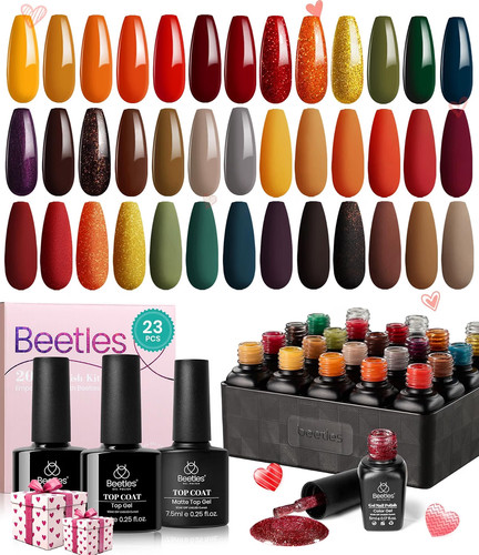 Beetles autumn gel - polish, 23